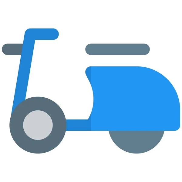 滑板车 常用于个人交通工具 — 图库矢量图片
