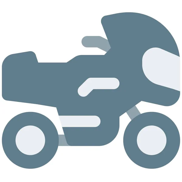 Moto Élégante Pour Une Conduite Rapide — Image vectorielle