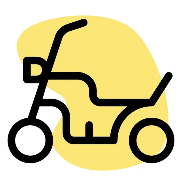 速度快 时尚的切割机自行车 — 图库矢量图片