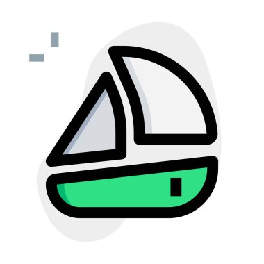 Zevk gemisi olarak kullanılan yelkenli.