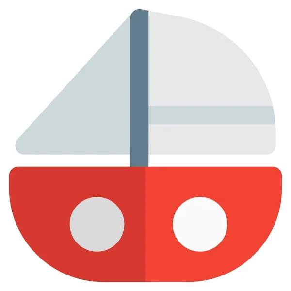Парусник Плывший Морю — стоковый вектор
