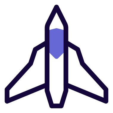 Askeri görev için savaş jeti kullanımı.