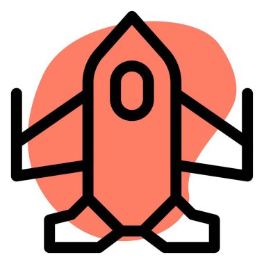 İnce kanatlı savaş uçağı..