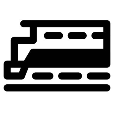 Dağ treni tepe bölgesindeki banliyö hattında.