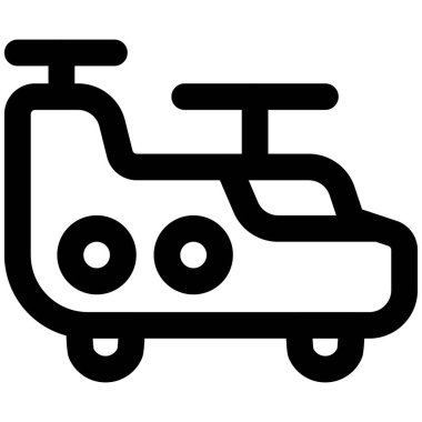 Askerleri nakletmek için kullanılan askeri helikopter..