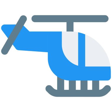 Güçlü bıçaklı bir uçak, helikopter..