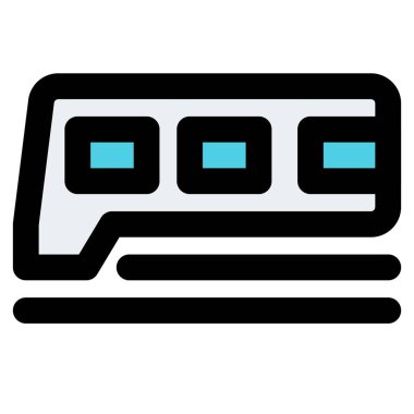 Tramvay, bir tren vagonu tramvay raylarında seyahat eder..