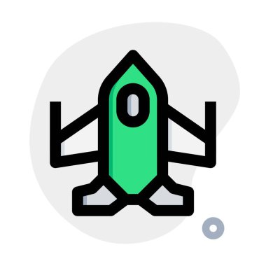 İnce kanatlı savaş uçağı..