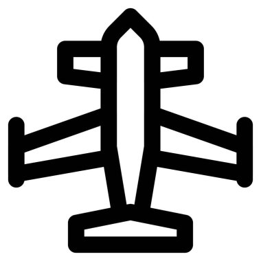 Geniş kanat açıklığıyla düşük güçte canavar uçak..