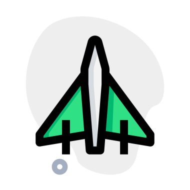 Sabit kanatlı, jet motorlu uçak..