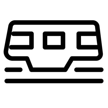 Yolcu ve yük taşımak için kullanılan tramvay..