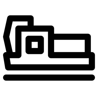 Rayların bakımı için safra temizleyici tren