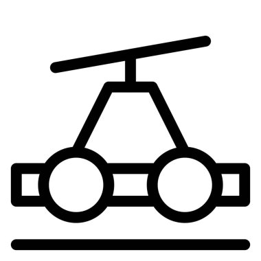 Demiryolu denetimi için el arabası kullanımı.