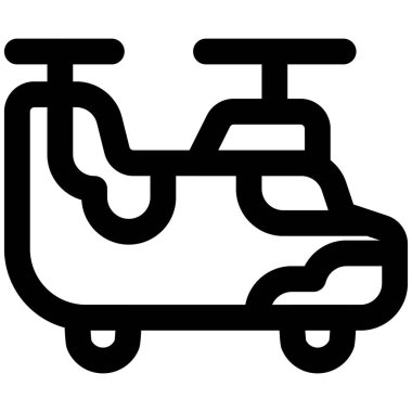 Çift pervaneli askeri helikopterler.