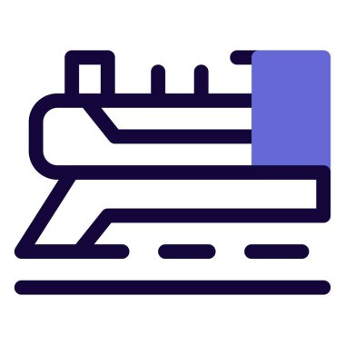 Buhar treni, güçlü bir demiryolu lokomotifi..