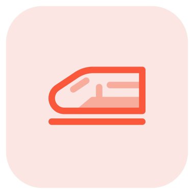 Şehirlerarası ekspres modern yüksek hızlı tren.