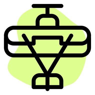 Çift kanatlı uçak, eski model bir uçak..