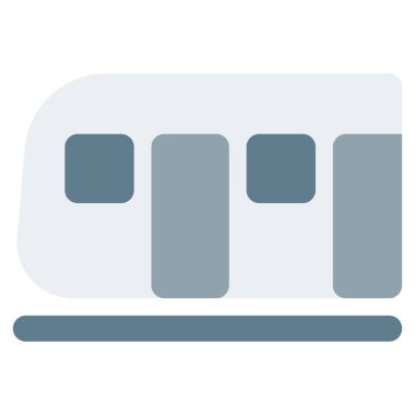 Metro treni, yüzeyin altından geçiyor..