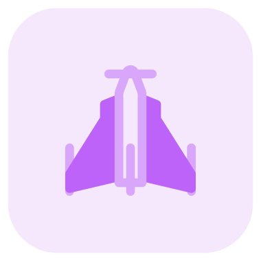 Delta kanatları süpersonik uçakla donatılmıştır.