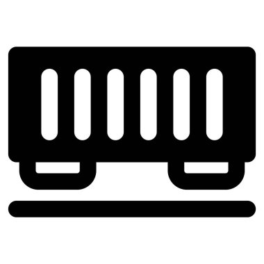 Malları taşımak için yük vagonu, nakliye bölümü.