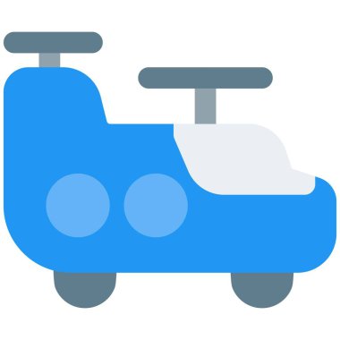 Askerleri nakletmek için kullanılan askeri helikopter..