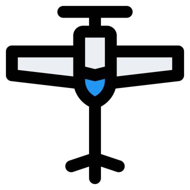 Motorlu ağır motorlu planör.