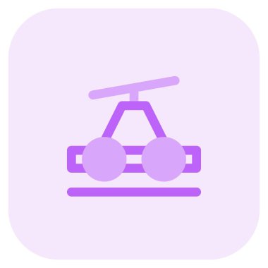 Demiryolu denetimi için el arabası kullanımı.