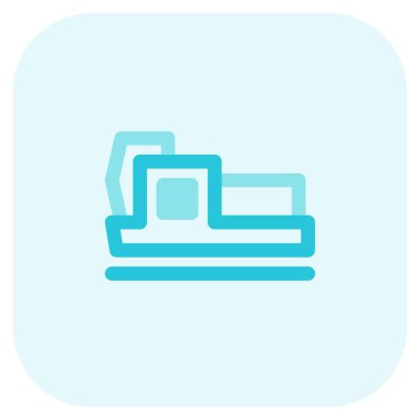 Rayların bakımı için safra temizleyici tren