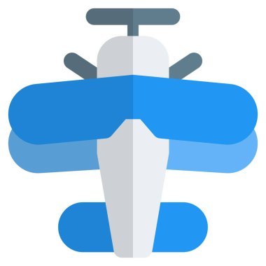 Çift kanatlı, sabit kanatlı uçak..