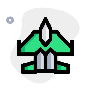 Jetliner çoğunlukla hava savaşı için kullanılır..