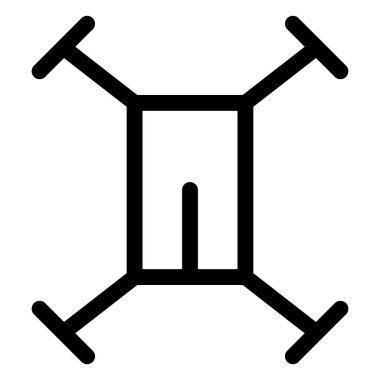 Gözetleme için insansız hava aracı.