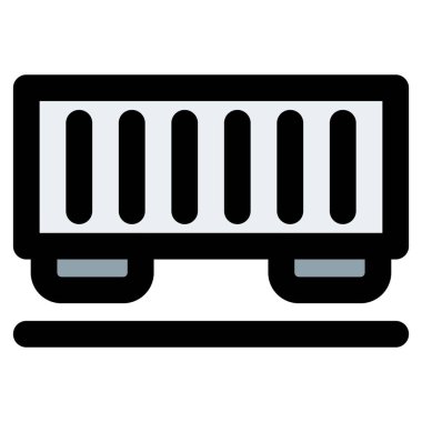 Malları taşımak için yük vagonu, nakliye bölümü.