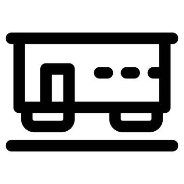 Yolcu ve kargo taşımak için vagon