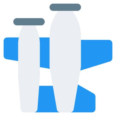 İkiz Mustang ağır bir savaş uçağı..