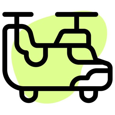 Çift pervaneli askeri helikopterler.