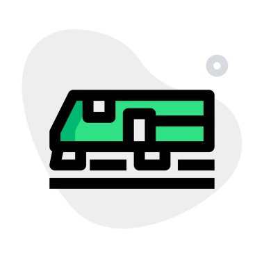 Gelişmiş, hızlı bir dağ treni..