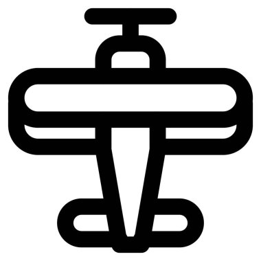 İlk kontrol edilebilir motorlu çift kanatlı uçak.