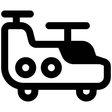 Askerleri nakletmek için kullanılan askeri helikopter..