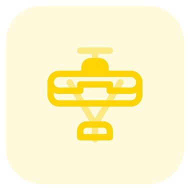 Çift kanatlı uçak, eski model bir uçak..