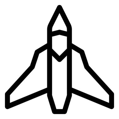 Askeri görev için savaş jeti kullanımı.