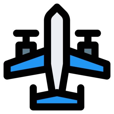 Eski bir uçak ya da antika bir uçak..