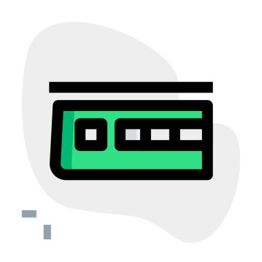 Demiryolu sabit bir raydan askıya alındı