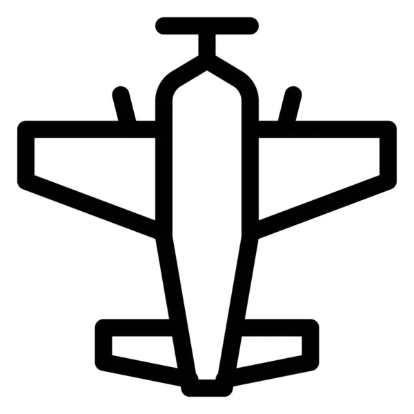 レジャー用に設計された軽量航空機 — ストックベクタ