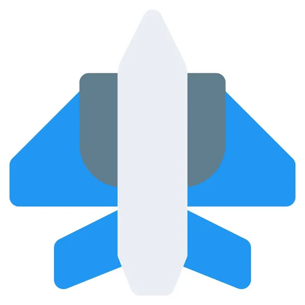 乗客のための大きなマルチロール航空機 — ストックベクタ