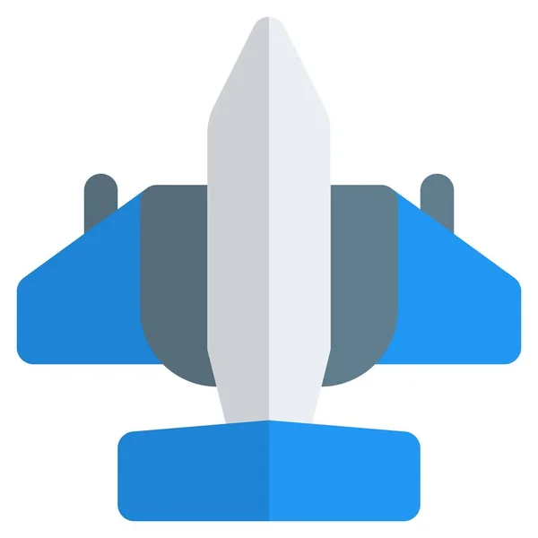 Jetliner Большой Самолет Перевозки Пассажиров — стоковый вектор
