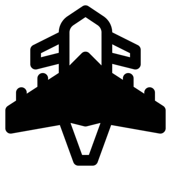 Monster Plane Avión Gran Tamaño Baja Potencia — Archivo Imágenes Vectoriales