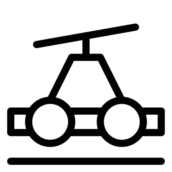 Використання Автомобіля Залізничної Перевірки — стоковий вектор