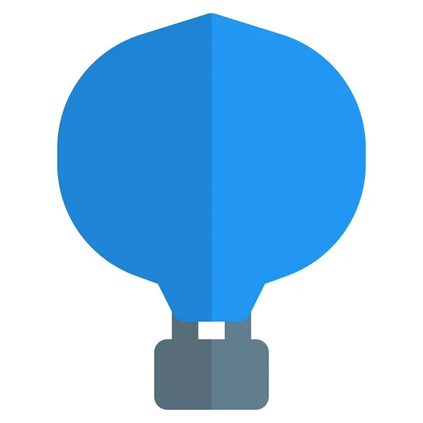 Horkovzdušný Balón Často Používaný Pro Zábavu — Stockový vektor