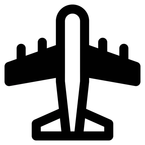 Yolcu Uçağı Modern Bir Nakliye Aracı — Stok Vektör