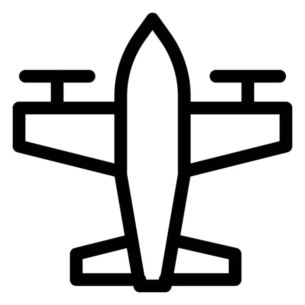 Diseñado Para Transportar Personas Aviones Ligeros — Vector de stock